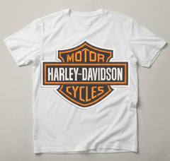 Harley Davidson Bar and Shield Logo Machine Embroidery Design, Classic American Motorcycle Embroidery File, 8 Sizes, 8 Formats