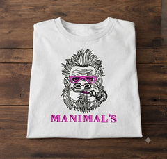 Biker Gorilla Embroidery Design, Motorcycle Ape Machine Embroidery File