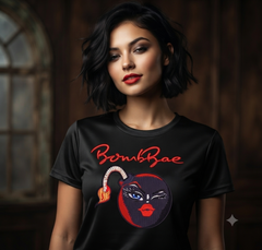 BombBae Embroidery Design, Cartoon Bomb Machine File