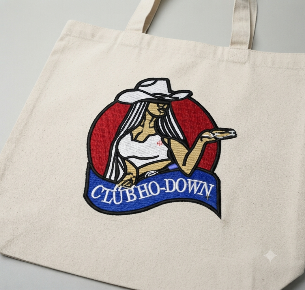 Cowgirl Club Ho-Down Embroidery, Sexy Western Girl Digital File