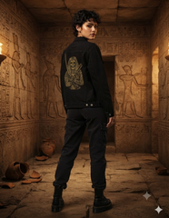 Mummy Pharaoh Embroidery Design, Skull King Machine File