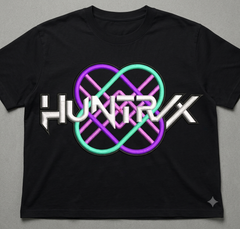 HUNTRX Futuristic Cyber Embroidery Design, 8 Sizes & 8 Formats