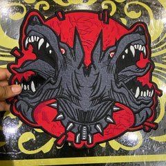 Go grand or go home. Make a massive statement with this premium 12-inch Vi Arcane embroidered back patch! Designed specifically for League of Legends cosplayers and fans looking to replicate Vi’s fierce, iconic streetwear jacket with flawless accuracy.

At a striking 12 inches, this physical patch serves as the ultimate centerpiece for your denim vest, leather jacket, or cosplay hoodie, capturing the raw, punk-rock energy of the Undercity.

Massive 12-Inch Design