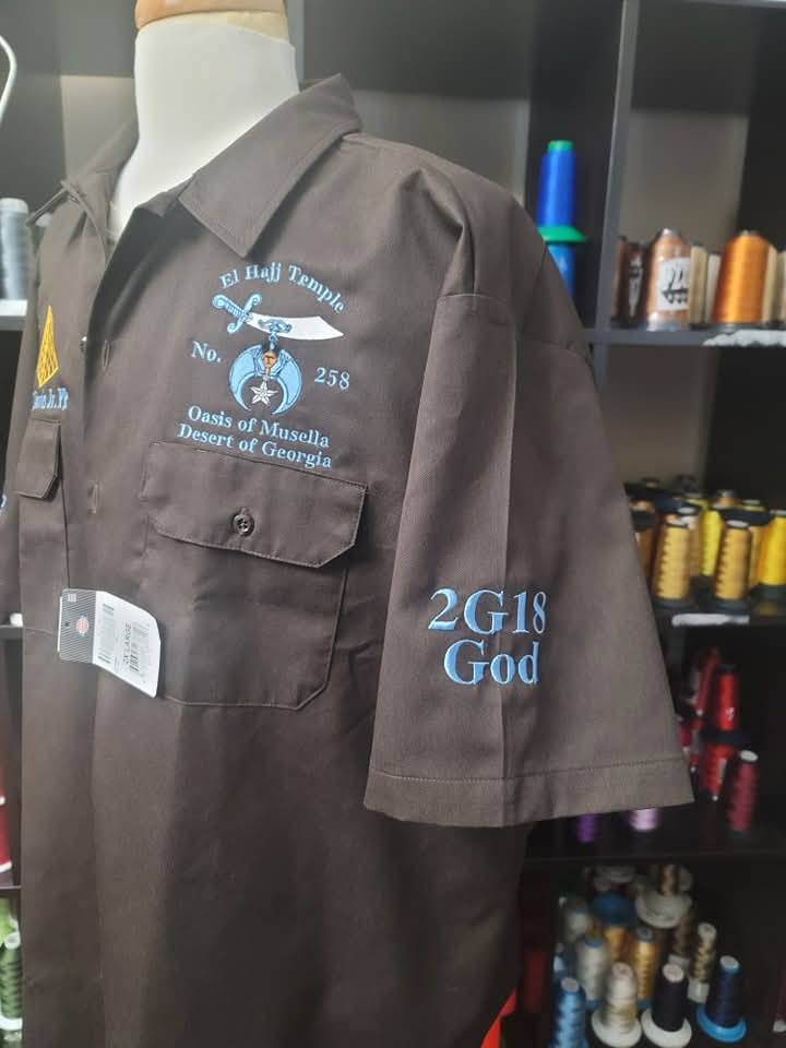 Custom Embroiderd Walking T shirts