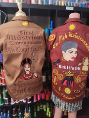 Custom Embroiderd Walking T shirts