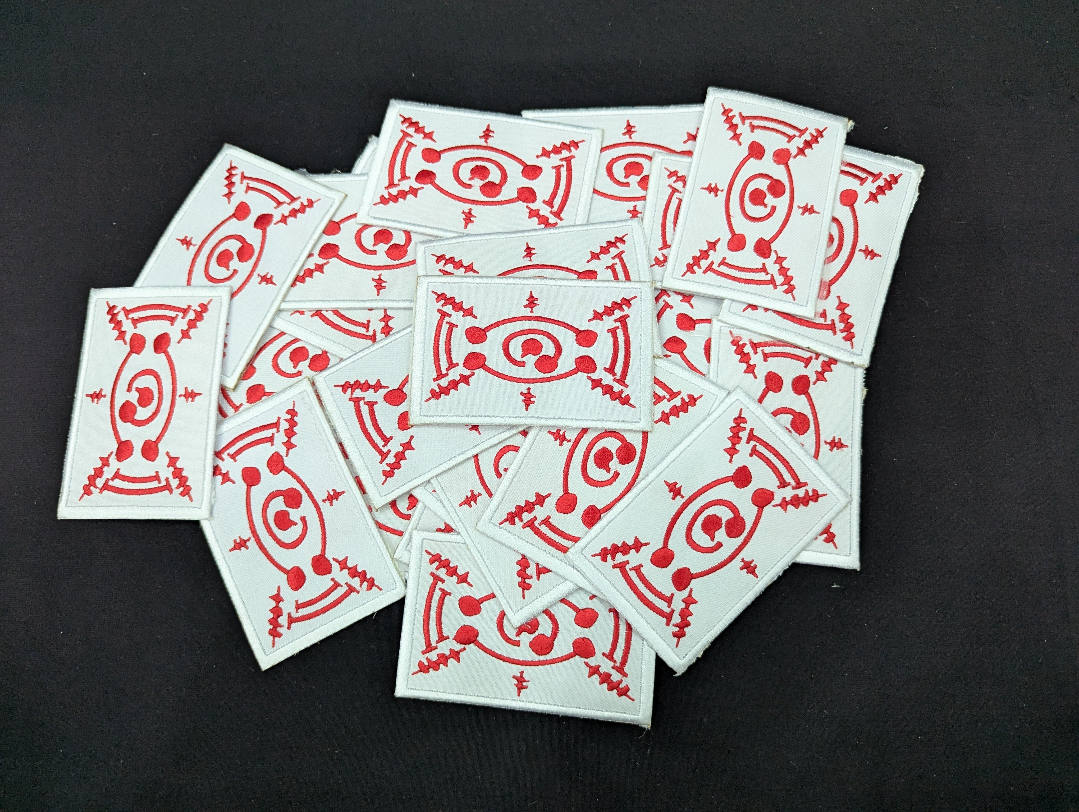 Chachamaru's Talisman Embroidered Iron-On Patch | Demon Slayer / Kimetsu no Yaiba Ofuda | Anime Cosplay