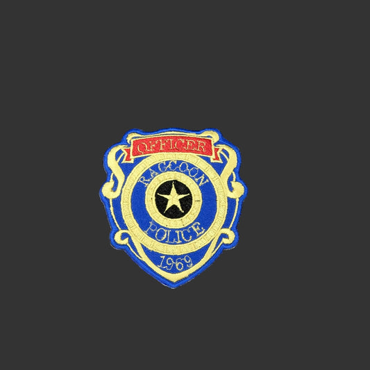 R.P.D. Raccoon Police Department Embroidered Patch – Resident Evil Cosplay Badge – Iron-On