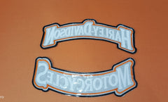 Harley-Davidson Top & Bottom Rocker Set | Embroidered Biker Badge