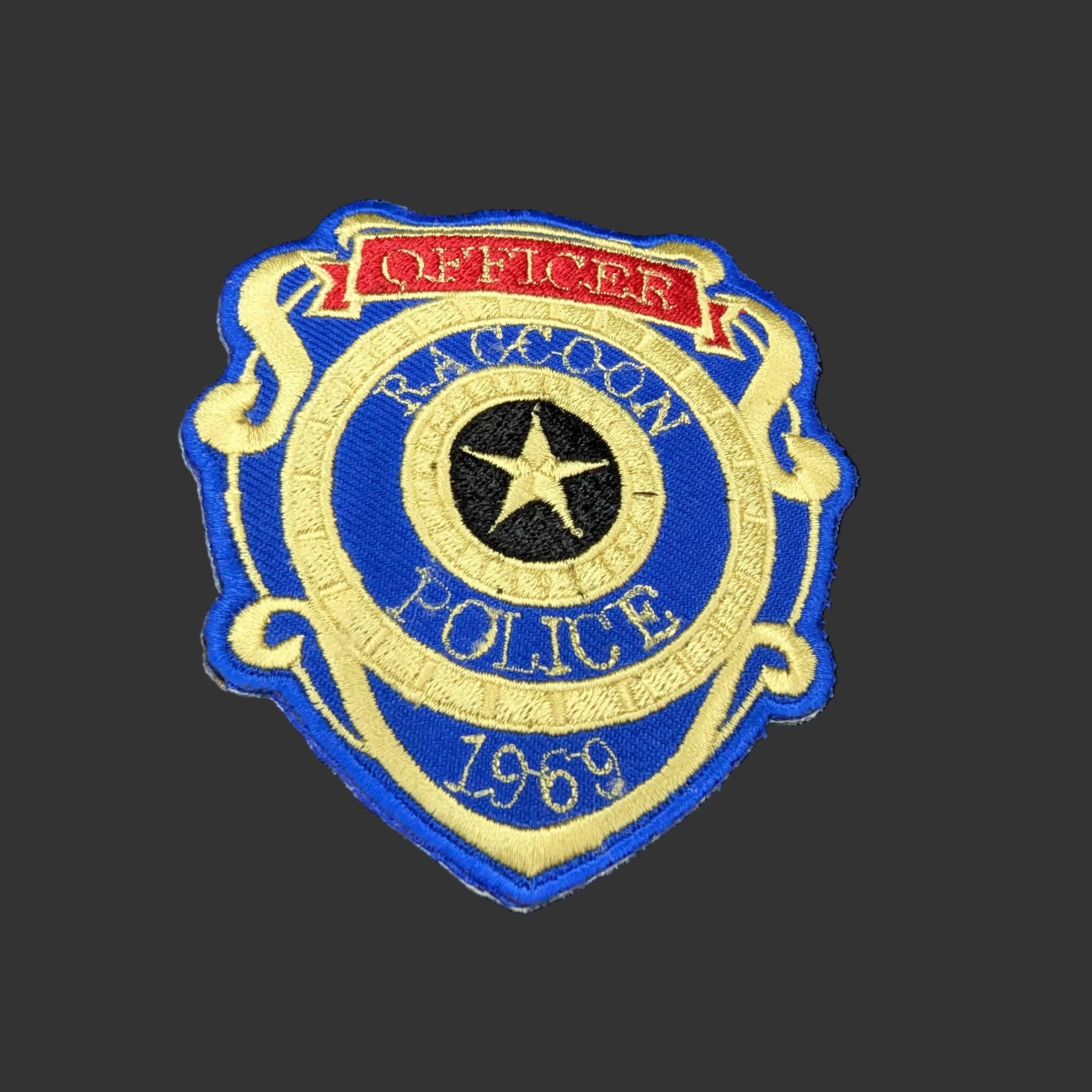 R.P.D. Raccoon Police Department Embroidered Patch – Resident Evil Cosplay Badge – Iron-On